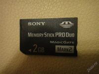 Лот: 1287224. Фото: 2. Memory Stick PRO Duo 2GB. Носители информации
