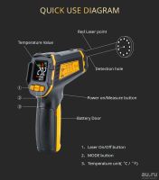 Лот: 16958983. Фото: 13. Дистанционный бесконтактный инфракрасный...
