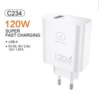 Лот: 25794809. Фото: 3. СЗУ WUW C234 1*USB-A QC3.0 120W... Смартфоны, связь, навигация