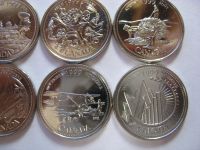 Лот: 6419075. Фото: 5. Канада, набор из 12 монет по 25...