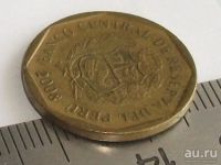 Лот: 10018176. Фото: 3. Монета 10 сентимо Перу 2008 герб. Коллекционирование, моделизм
