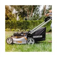 Лот: 24296411. Фото: 3. Газонокосилка самоходная WORX... Строительство и ремонт