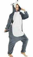 Лот: 25669365. Фото: 2. Кигуруми "Серый Волк" рост 130-140. Одежда и аксессуары