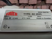 Лот: 24972311. Фото: 2. Мощная тепловая завеса Frico AC203C. Тепловое оборудование, климат