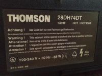 Лот: 7344532. Фото: 2. Телевизор Thomson 28DH74DT. ТВ и видео