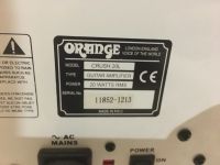 Лот: 14330632. Фото: 4. Гитарный комбо-усилитель Orange... Красноярск