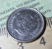 Лот: 12980871. Фото: 3. Монета 10 центов Канада. Коллекционирование, моделизм