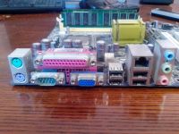Лот: 4878206. Фото: 2. Комплект: Мать - Foxconn 865g7mf-sh... Комплектующие