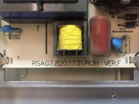 Лот: 15401749. Фото: 2. PSU rsag7.820.1731/roh ver.f rolsen... Запчасти для бытовой техники
