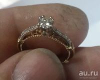 Лот: 13752785. Фото: 3. золотое кольцо с бриллом,женское... Красноярск