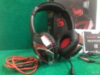 Лот: 17842428. Фото: 2. Гарнитура игровая A4TECH Bloody... Игровые приставки, консоли, видеоигры