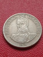 Лот: 22170363. Фото: 2. Колумбия 1 песо 1974. Монеты