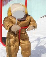 Лот: 2614517. Фото: 2. Комбез зимний на пуху на 1-3 года. Одежда и аксессуары