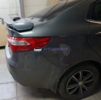 Лот: 14811413. Фото: 4. Высокий спойлер GT на Kia Rio... Красноярск