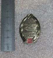 Лот: 24687282. Фото: 2. Тяжелый знак: Ветеран труда. 15... Значки, медали, жетоны