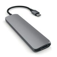 Лот: 21439142. Фото: 3. USB адаптер Satechi Slim Aluminum... Компьютеры, оргтехника, канцтовары