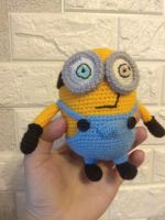 Лот: 11338570. Фото: 3. Миньон Боб амигуруми. Красноярск
