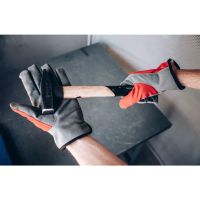 Лот: 18728016. Фото: 3. Рабочие перчатки из PU кожи Jeta... Строительство и ремонт