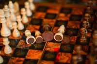 Лот: 16547034. Фото: 5. Нарды, шашки, шахматы Цветочный...