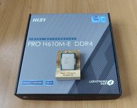 Лот: 21334869. Фото: 2. Материнская плата MSI PRO H610M-E... Комплектующие