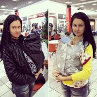 Лот: 8462487. Фото: 3. Вставка в любую куртку для беременных... Одежда, обувь, галантерея