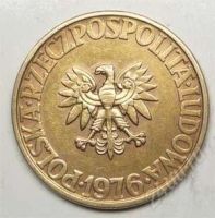 Лот: 1436486. Фото: 2. Польша. 5 злотых 1976г. Монеты