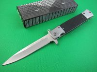Лот: 7730912. Фото: 2. Нож складной SOG 071 сталь 440. Охота