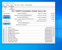 Лот: 20309449. Фото: 3. 256Gb SSD M.2 SCY smm5t1g25600d... Компьютеры, оргтехника, канцтовары