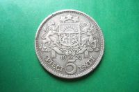 Лот: 17385231. Фото: 2. Латвия 5 лат 1929 г.,серебро. Монеты