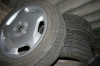 Лот: 1794897. Фото: 2. Продам Диски+шины 215*55*17 Hankook... Шины, Диски