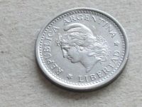 Лот: 11106110. Фото: 4. Монета 1 песо один Аргентина 1959... Красноярск