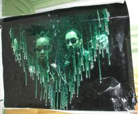 Лот: 177033. Фото: 2. Наклейка на капот "Matrix". Альтернатива... Авто, мото, водный транспорт