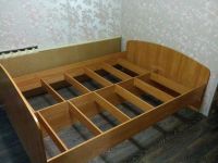 Лот: 7928595. Фото: 2. Кровать двуспальная б/у. Мебель для спальни