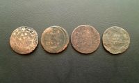 Лот: 12240200. Фото: 2. 4 монеты Царской России 18 века... Монеты
