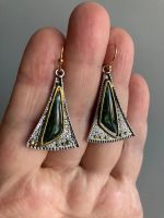 Лот: 20225612. Фото: 2. Серьги винтажные 1. Ювелирные изделия, бижутерия, часы