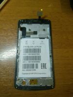 Лот: 10878752. Фото: 2. Дисплей в сборе/модуль ZTE Blade... Запчасти, оборудование