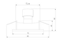 Лот: 23676283. Фото: 8. Светильник встраиваемый ELEKTROSTANDARD...