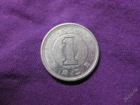 Лот: 2366473. Фото: 2. 1 йена эпохи Хейсей императора... Монеты
