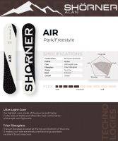 Лот: 20622693. Фото: 9. Сноуборд SHORNER AIR 22/23