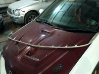 Лот: 12773763. Фото: 2. Губа переднего бампера Honda Intgra... Автозапчасти
