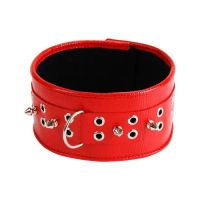Лот: 22055291. Фото: 2. Широкий ошейник с шипами Red Passion. Интимные товары