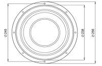 Лот: 6943539. Фото: 5. Magnum MBW 10-24SF сабвуфер 4...