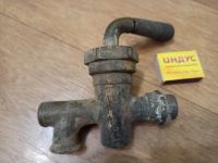 Лот: 25856972. Фото: 2. Кран старинный латунный. Антиквариат