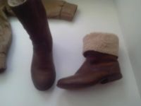 Лот: 9011143. Фото: 3. Кожаные сапожки Zara (Зара) разм... Дети растут