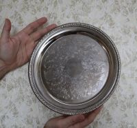 Лот: 18182286. Фото: 5. Винтажный поднос под самовар или...