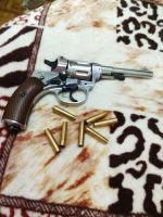 Лот: 16390327. Фото: 2. Пистолет "Наган". Военно-спортивные игры