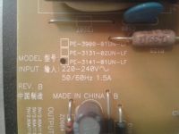 Лот: 18618630. Фото: 2. БП PE-3141-01UN-LF, TV Toshiba... Запчасти для бытовой техники