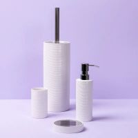 Лот: 23005819. Фото: 2. Ерш с подставкой Spirella Tube-Ribbed... Хозтовары