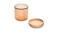 Лот: 25070855. Фото: 2. Банка с крышкой Madera, цвет корица. Посуда, кухонная утварь