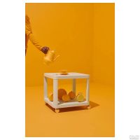 Лот: 15506595. Фото: 7. Стол на колесиках, белый, 50x50...